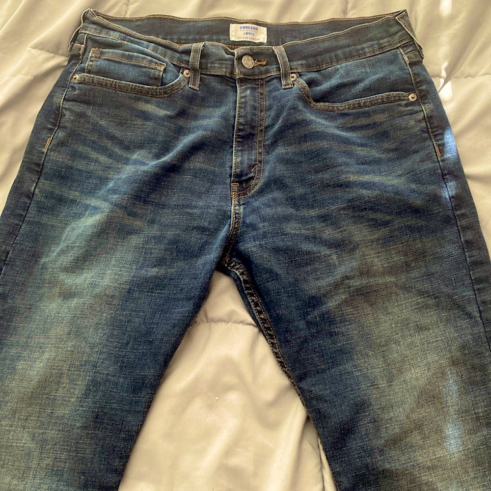 MENS | Denizen from LEVI’S | 232 slim straight leg jeans | navy